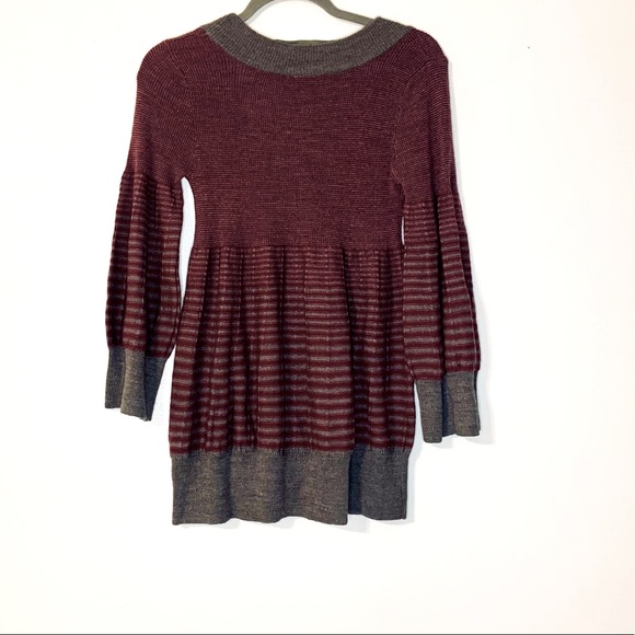 Free People Wool Blend Balloon Sleeve Sweater Sz M - Picture 2 of 13